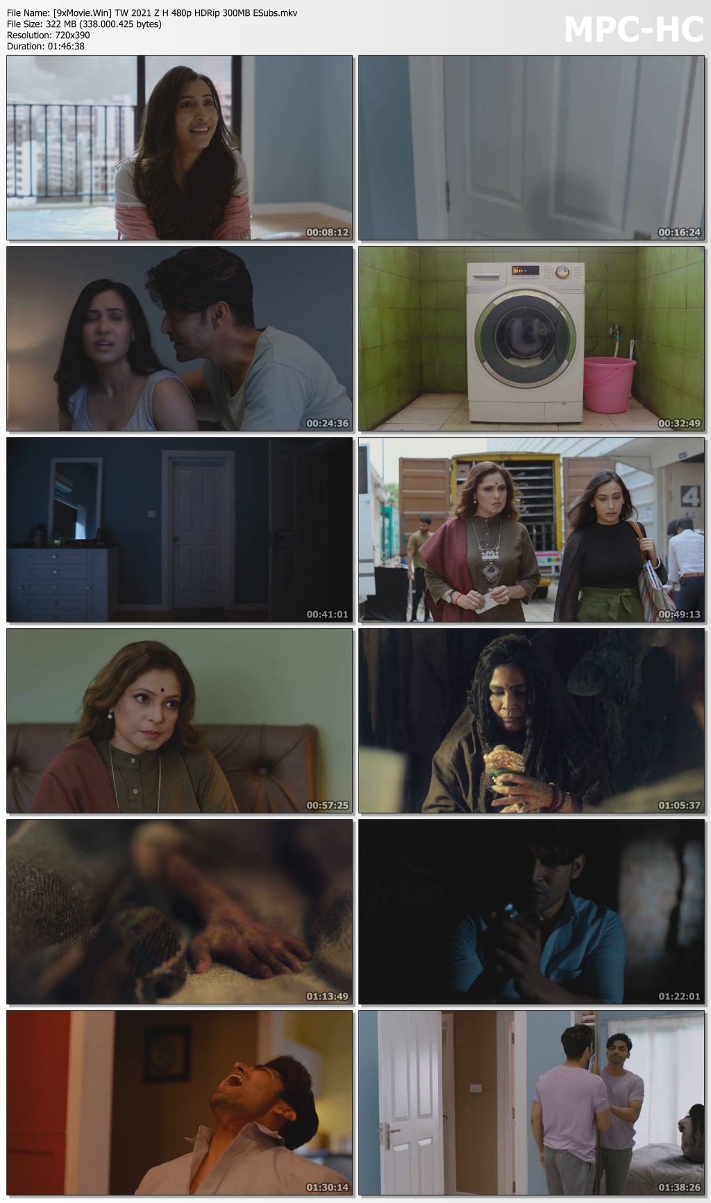 The Wife 2021 Zee5 Hindi 480p HDRip x264 300MB ESubs