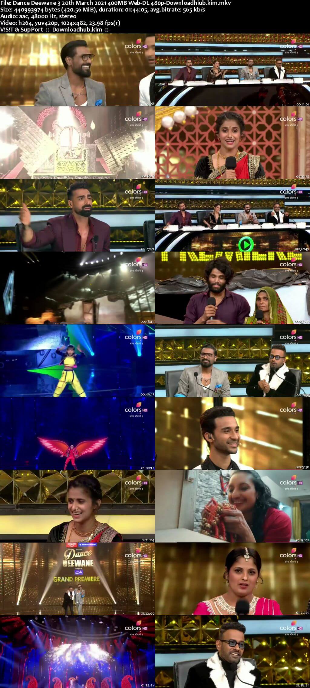 Dance Deewane 3 20 March 2021 Episode 07 Web-DL 480p