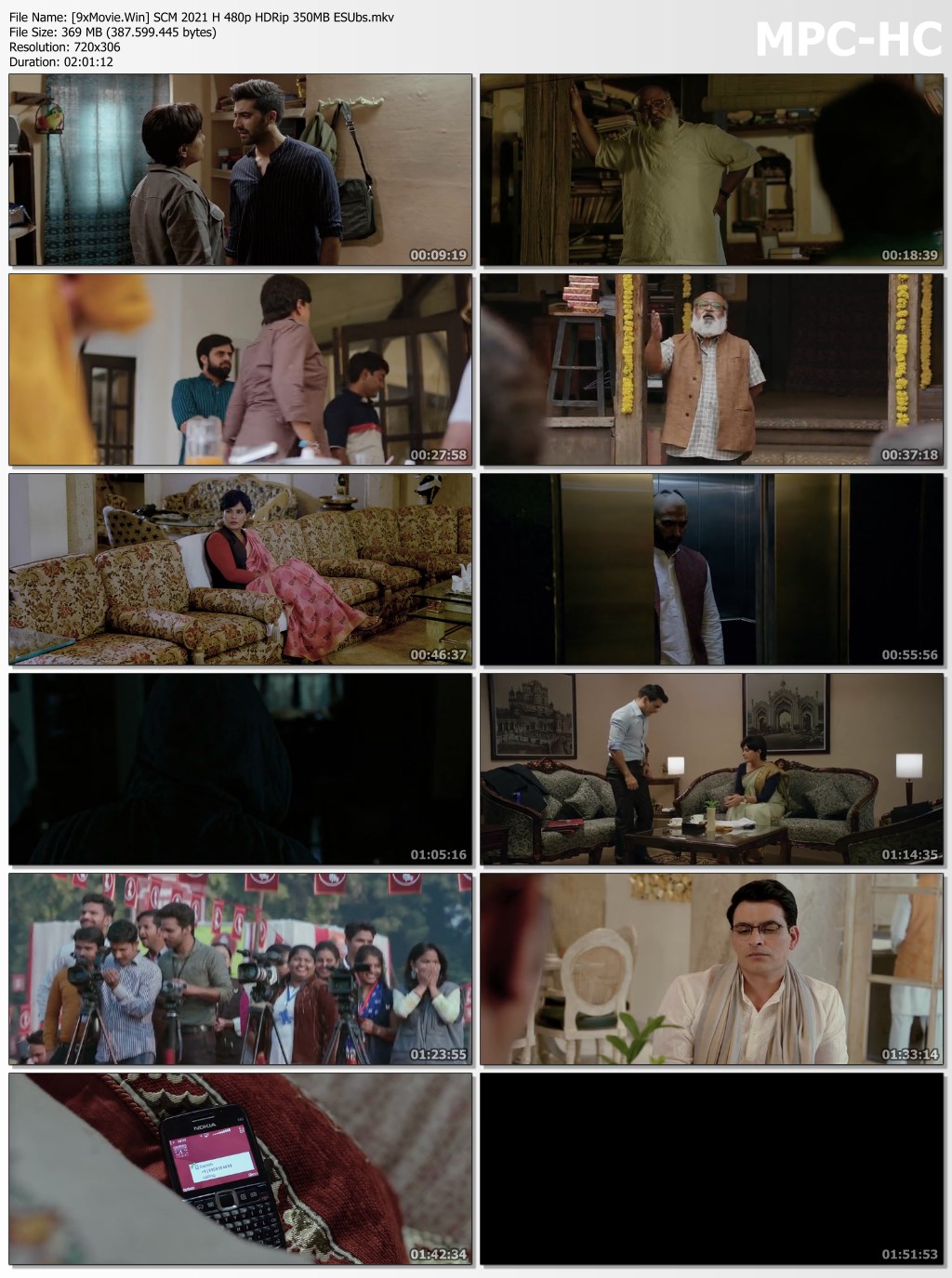 Madam Chief Minister 2021 Hindi 480p HDRip x264 350MB ESubs