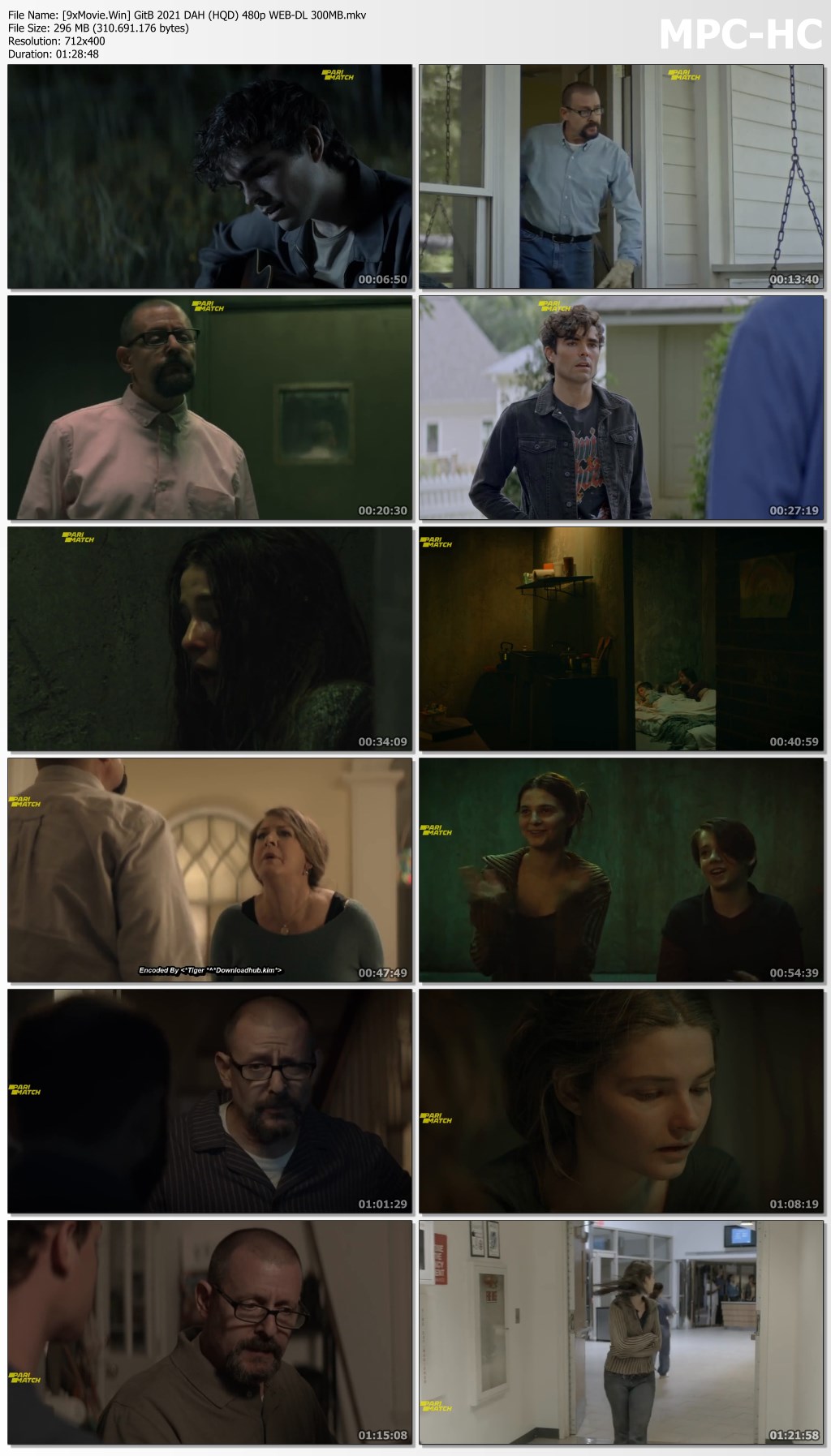 Girl in the Basement 2021 Dual Audio Hindi (HQ Dub) 480p WEB-DL x264 300MB