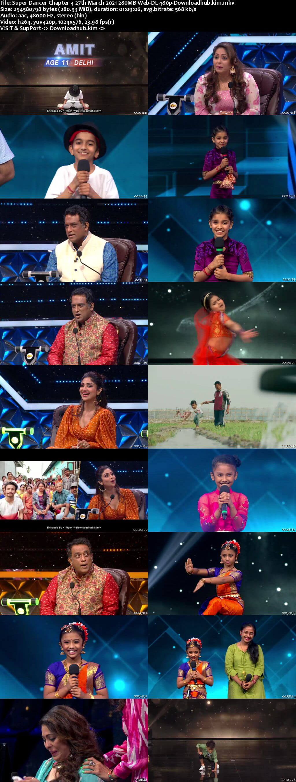 Super Dancer Chapter 4 27th March 2021 280MB Web-DL 480p