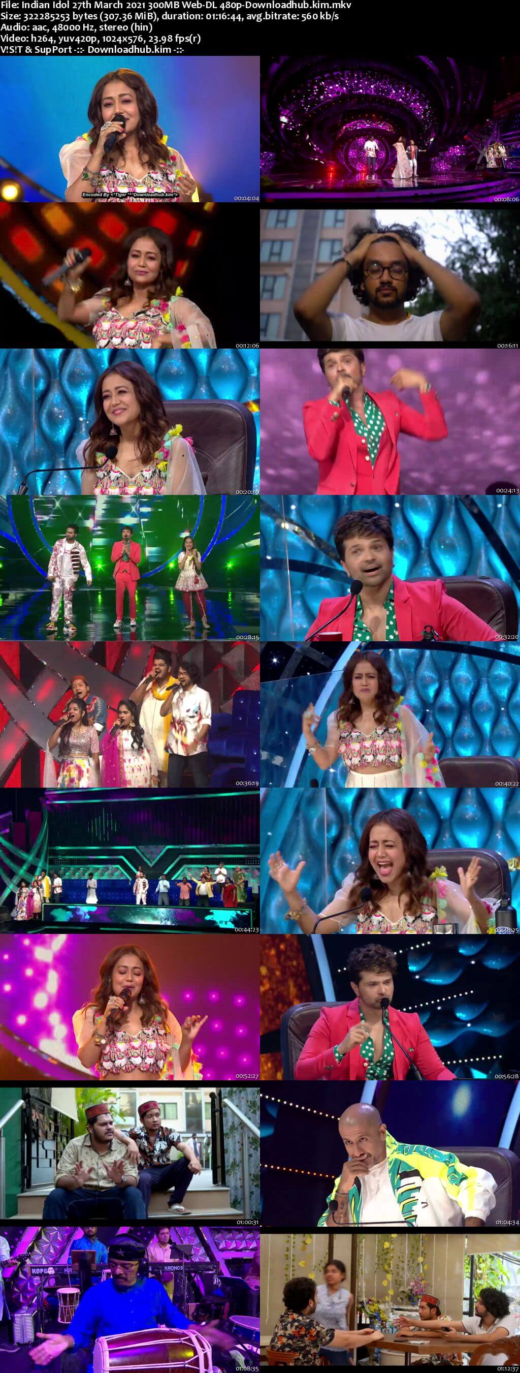 Indian Idol 27 March 2021 Episode 35 Web-DL 480p