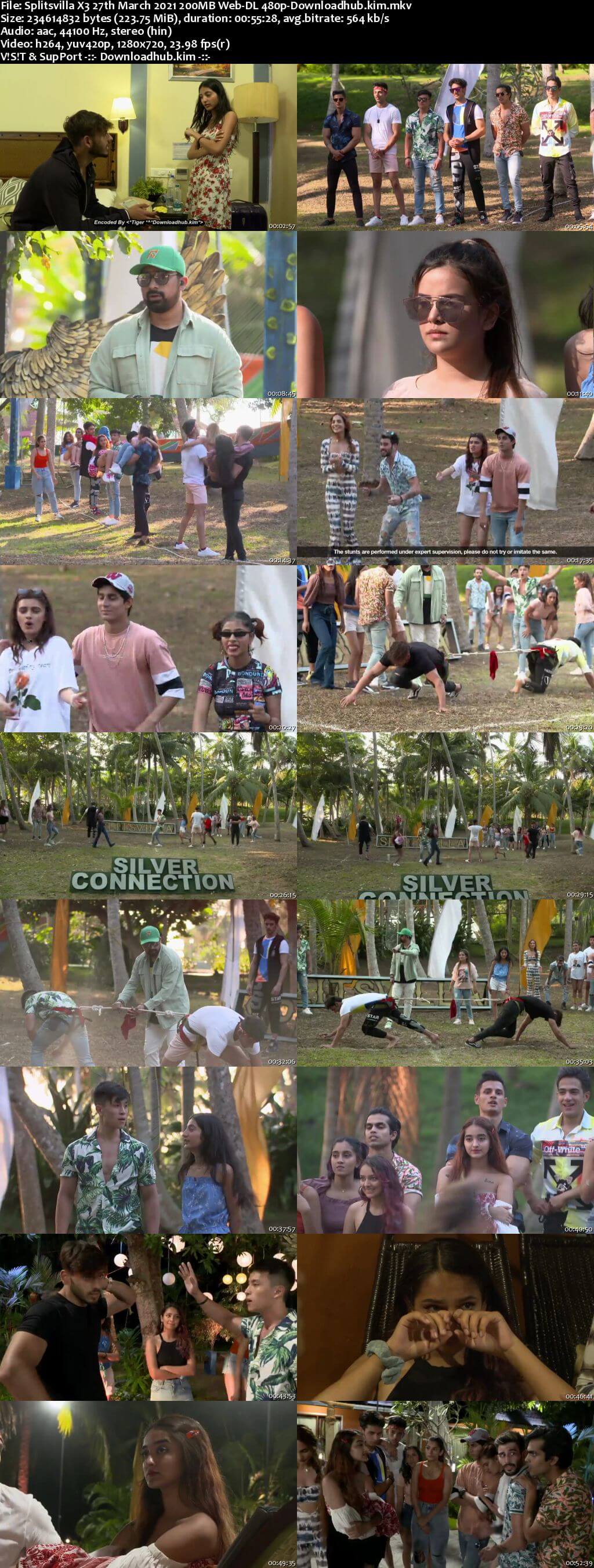 Splitsvilla X3 27th March 2021 200MB Web-DL 480p