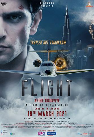 Flight 2021 Hindi 480p HQ DvDScr x264 300MB