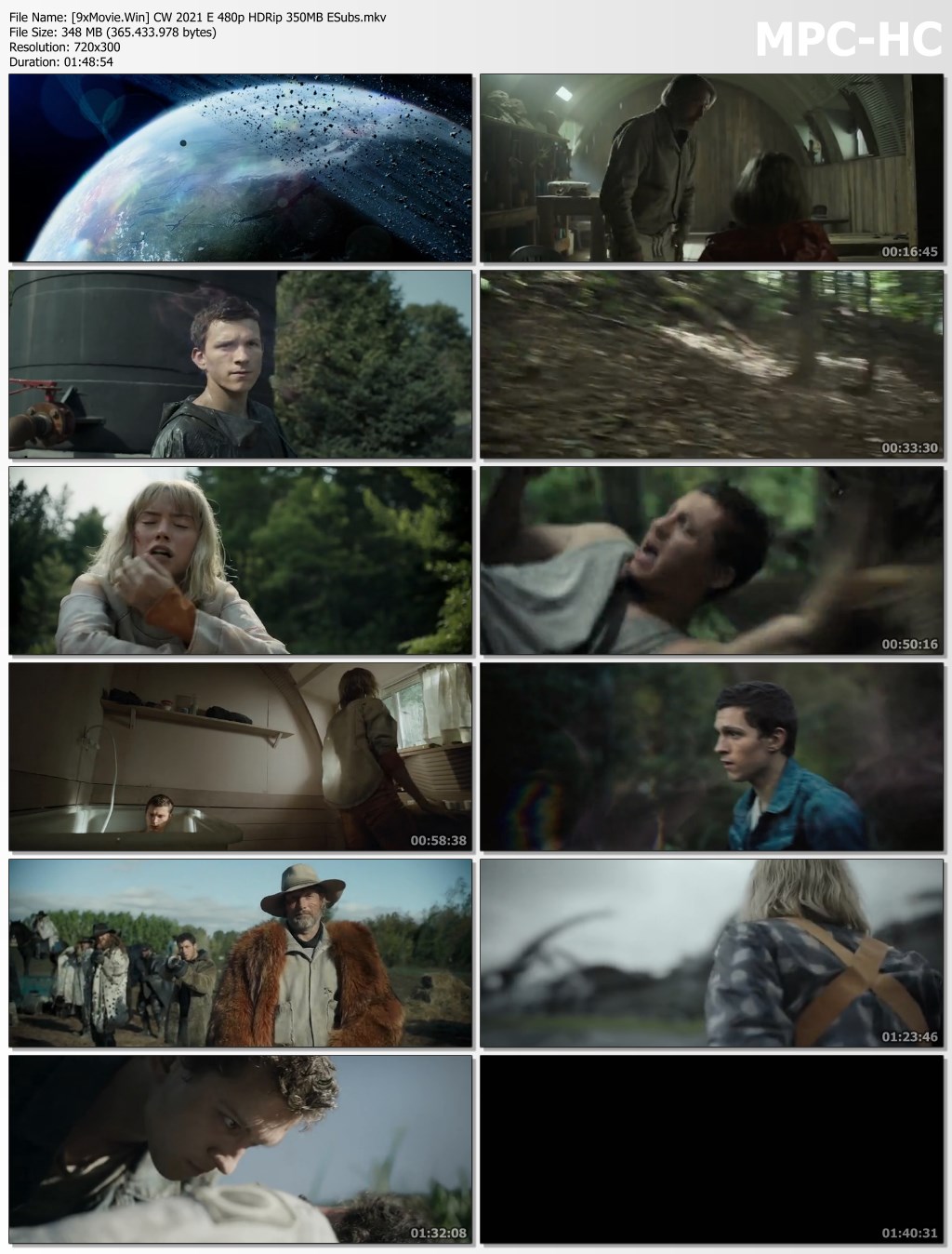 Chaos Walking 2021 English 480p HDRip x264 350MB ESubs