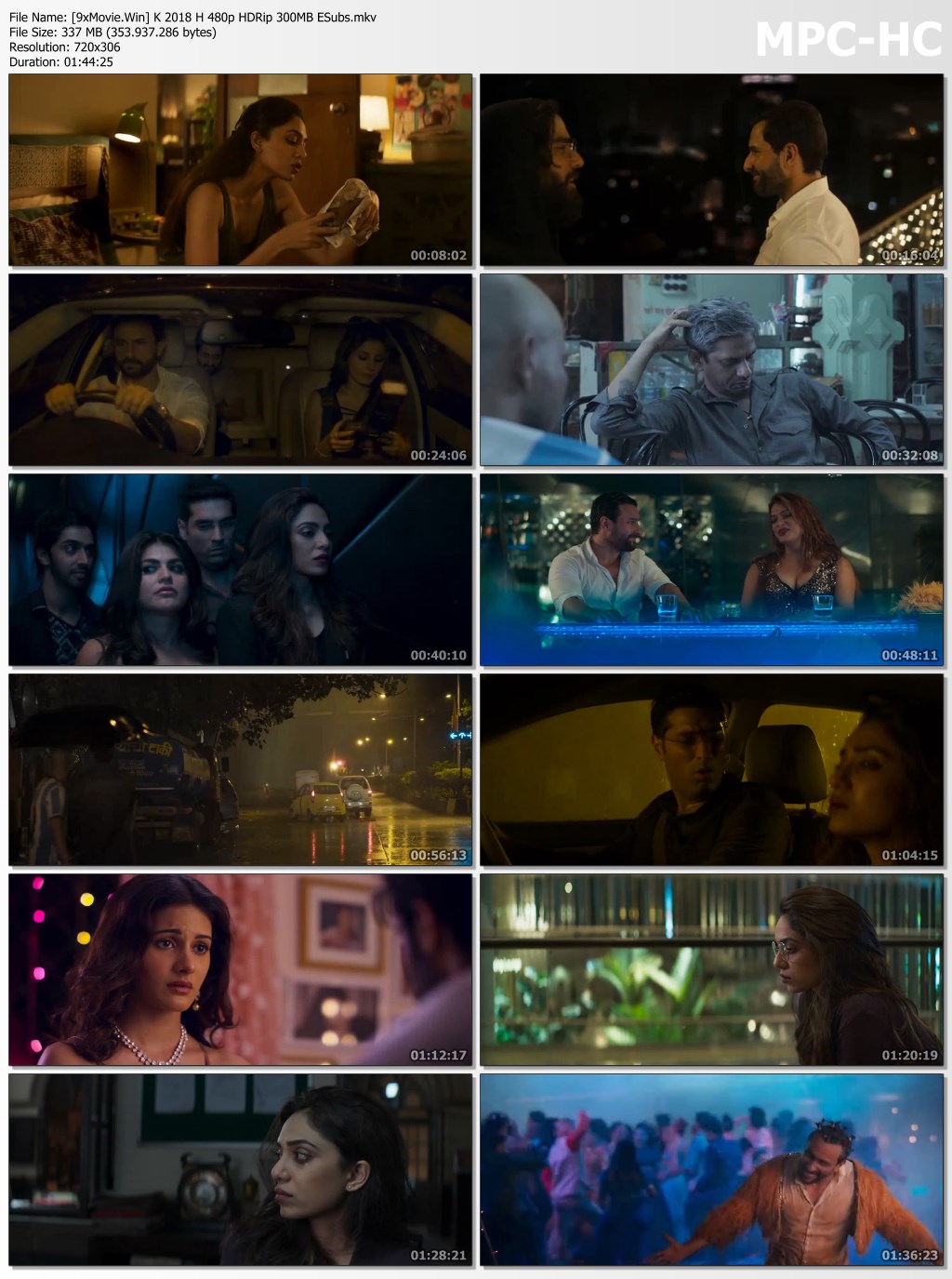 Kaalakaandi 2018 Hindi 480p HDRip x264 300MB ESubs