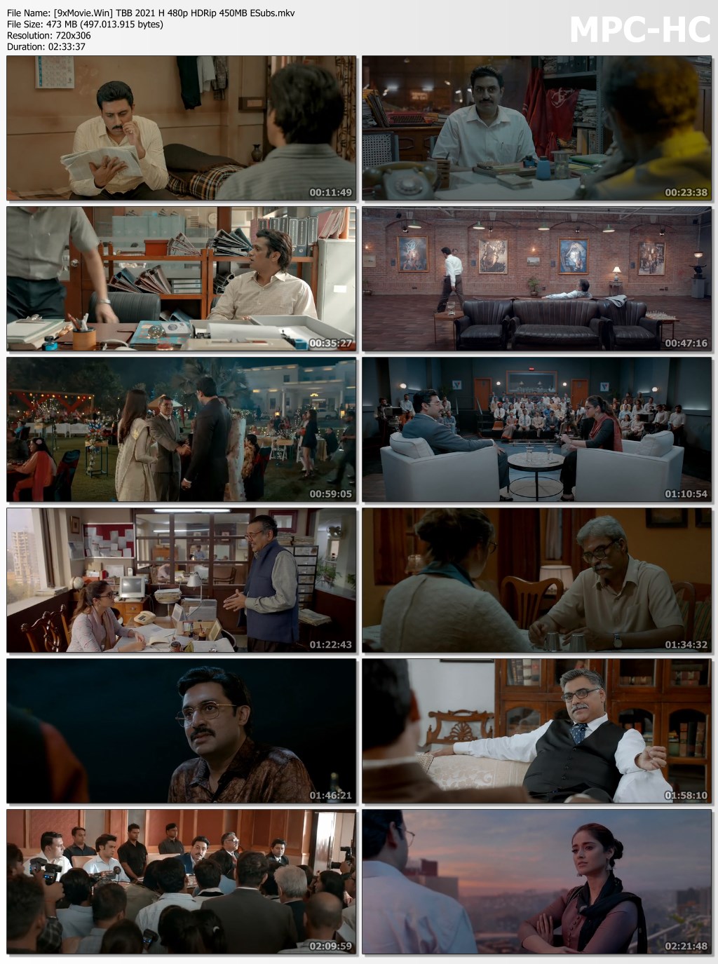 The Big Bull 2021 Bollywood Movie 480p HDRip x264 450MB ESubs