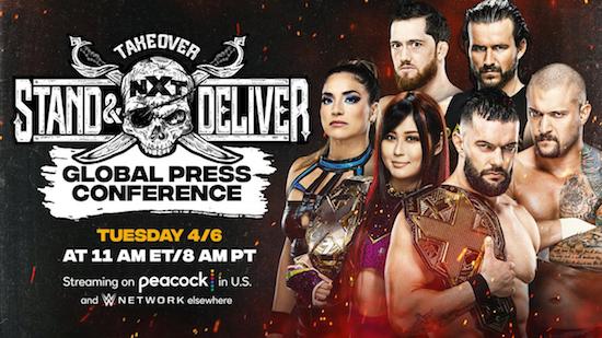 WWE NXT TakeOver Stand And Deliver Night 02 8th April 2021 720p 650MB PPV WEBRip 480p