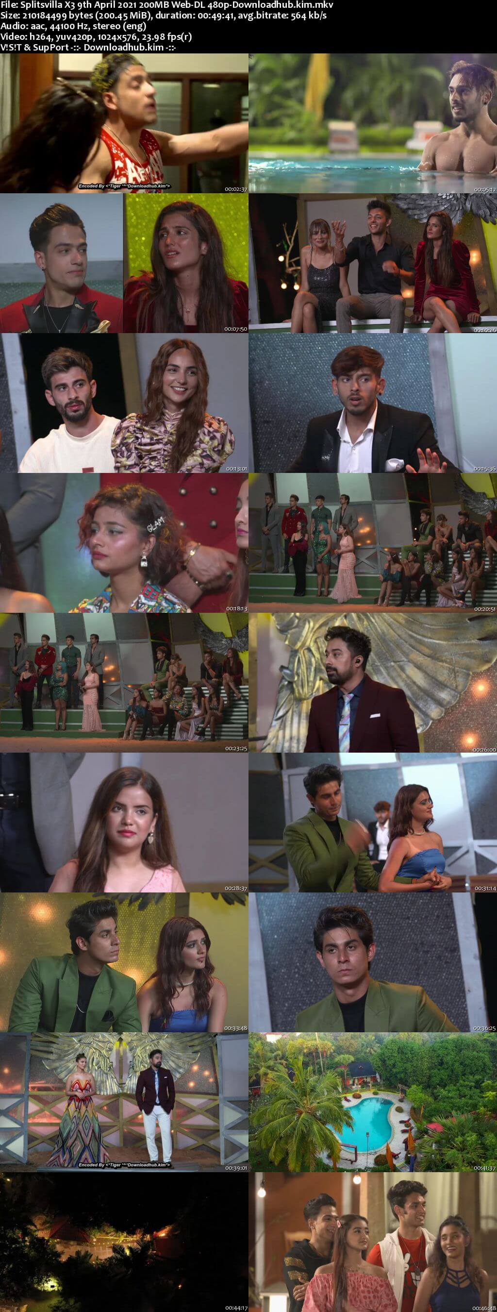 Splitsvilla X3 9th April 2021 200MB Web-DL 480p