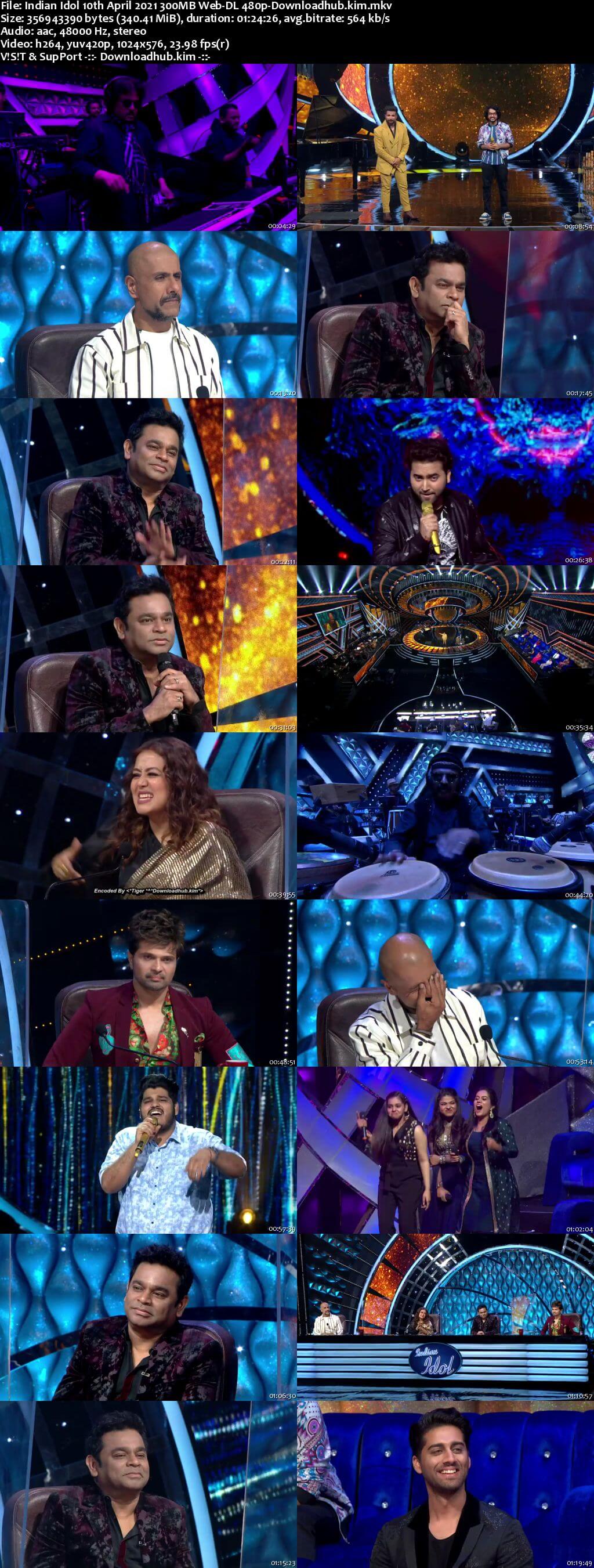 Indian Idol 10 April 2021 Episode 39 Web-DL 480p