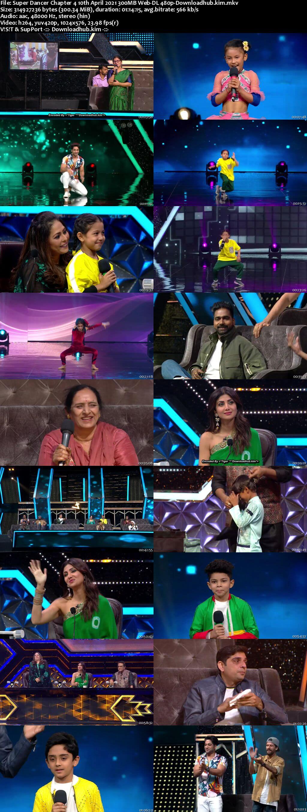 Super Dancer Chapter 4 10th April 2021 300MB Web-DL 480p