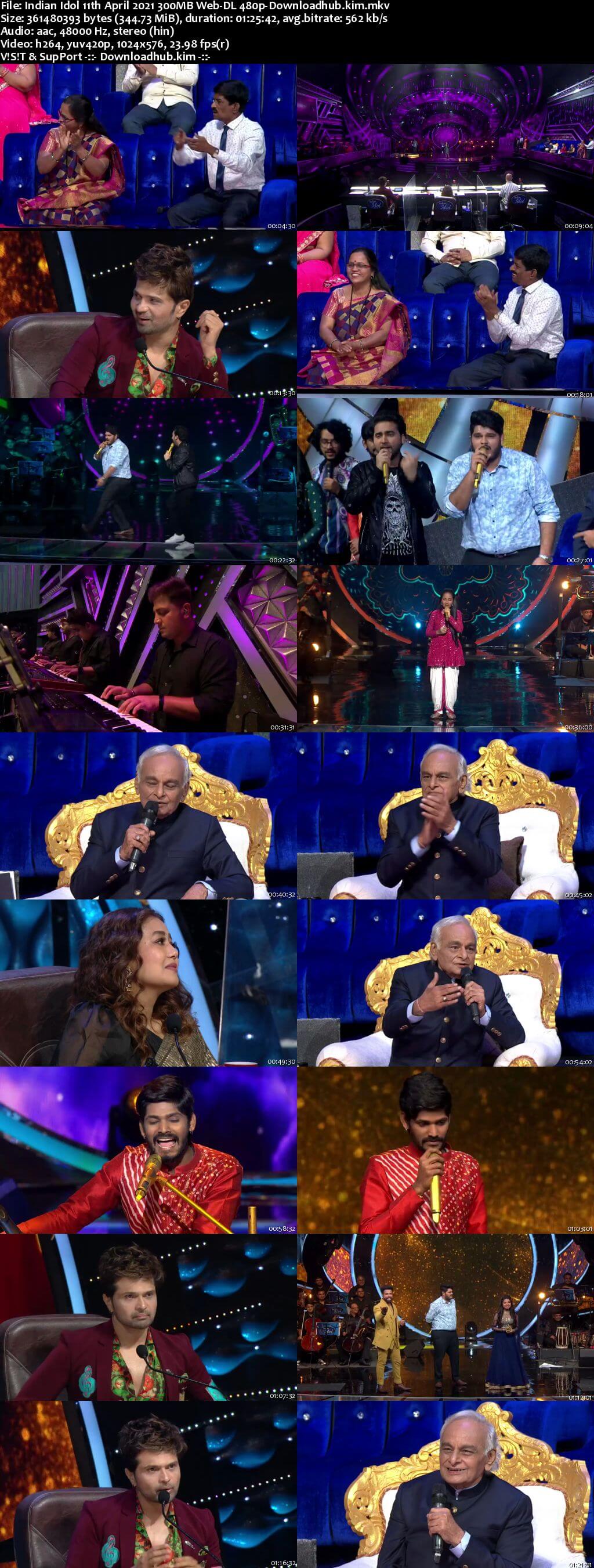 Indian Idol 11 April 2021 Episode 40 Web-DL 480p