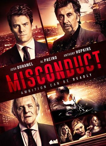 Misconduct 2016 Hollywood Movie Hindi ORG 480p BluRay x264 350MB ESubs