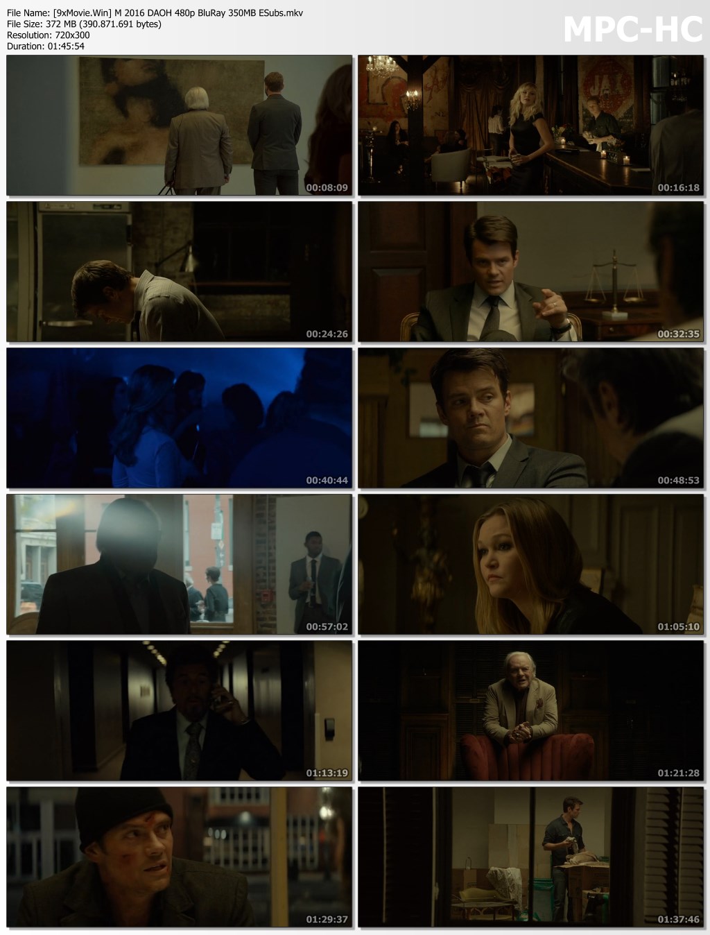 Misconduct 2016 Hollywood Movie Hindi ORG 480p BluRay x264 350MB ESubs