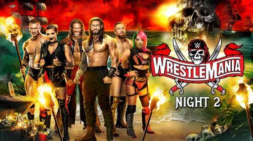 WWE WrestleMania 37 11th April 2021 Night 02 720p 850MB PPV WEBRip 480p