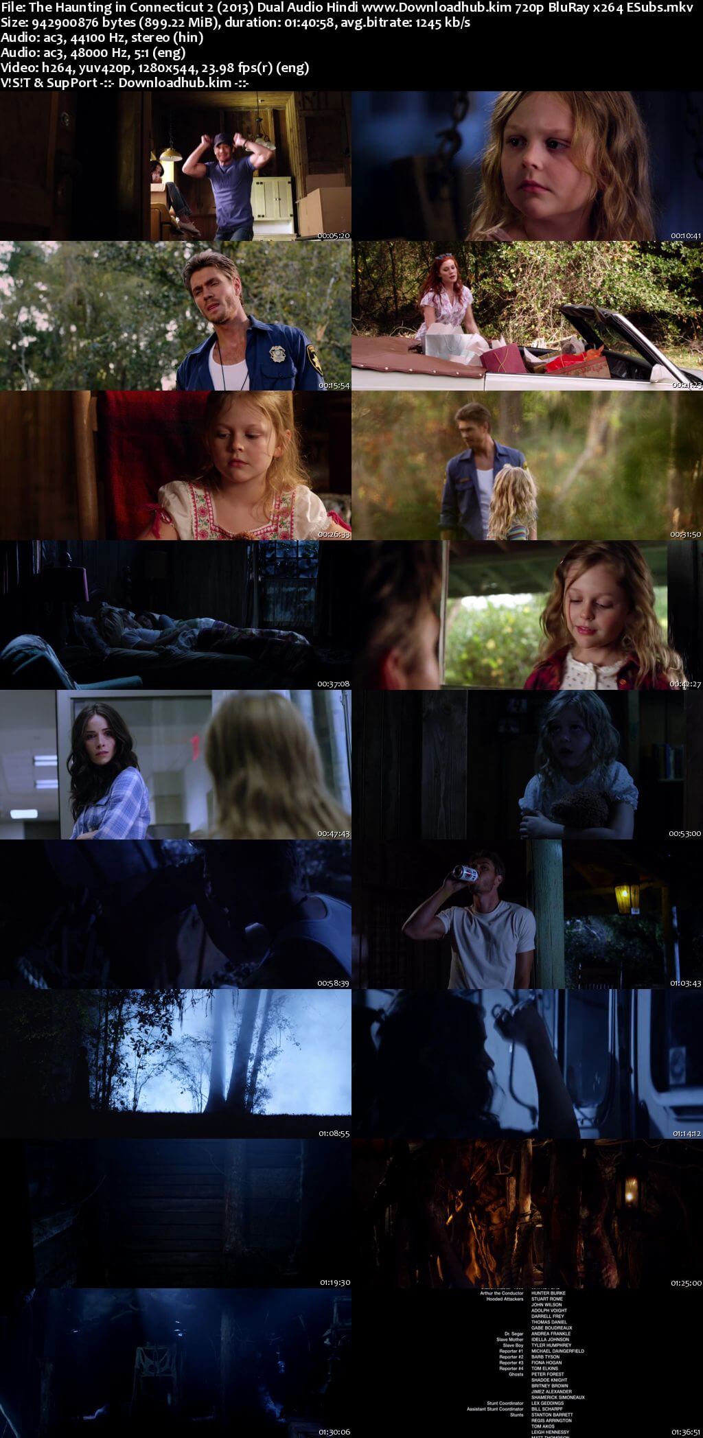 The Haunting in Connecticut 2 2013 Hindi Dual Audio 720p BluRay ESubs