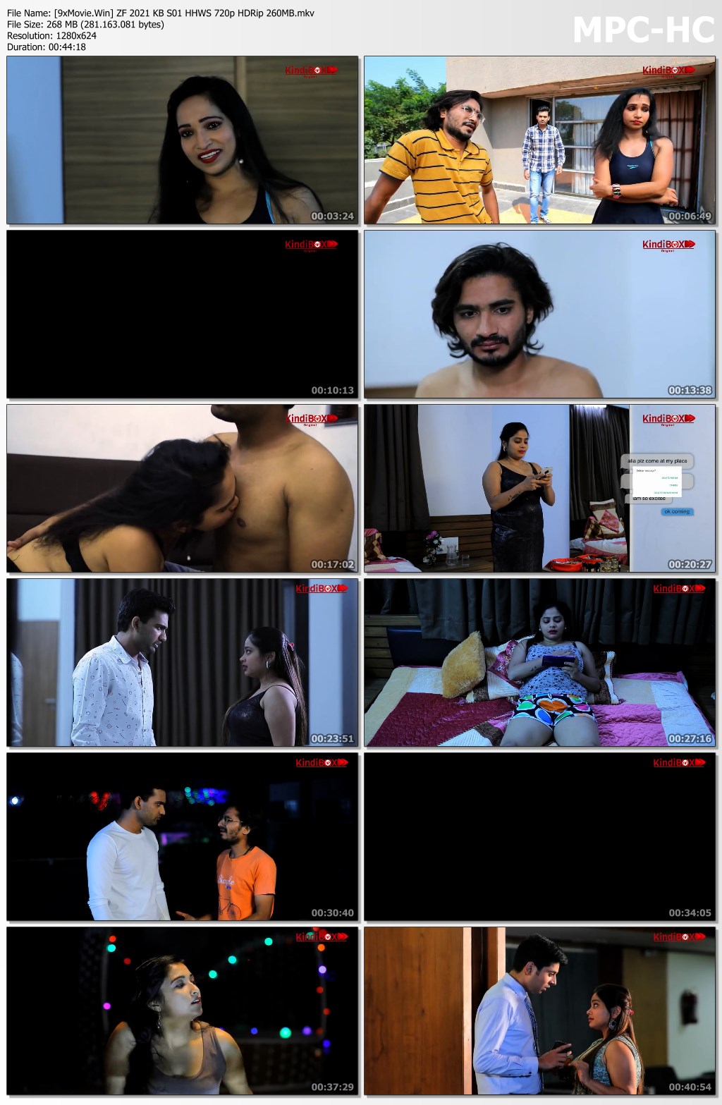 Zero Figure 2021 KindiBox S01 Hindi Hot Web Series 720p HDRip x264 260MB