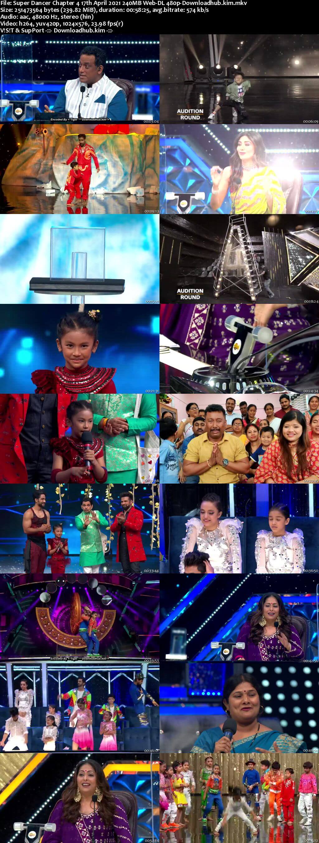 Super Dancer Chapter 4 17th April 2021 240MB Web-DL 480p