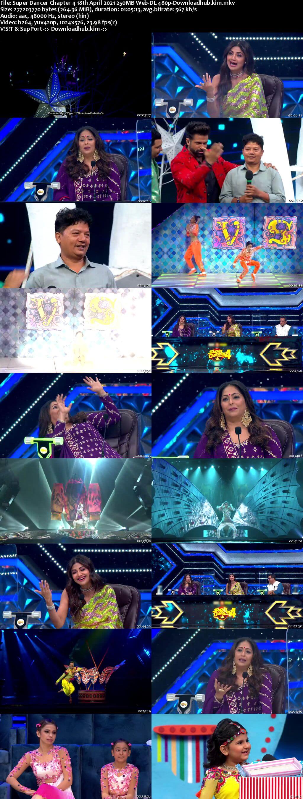 Super Dancer Chapter 4 18th April 2021 250MB Web-DL 480p