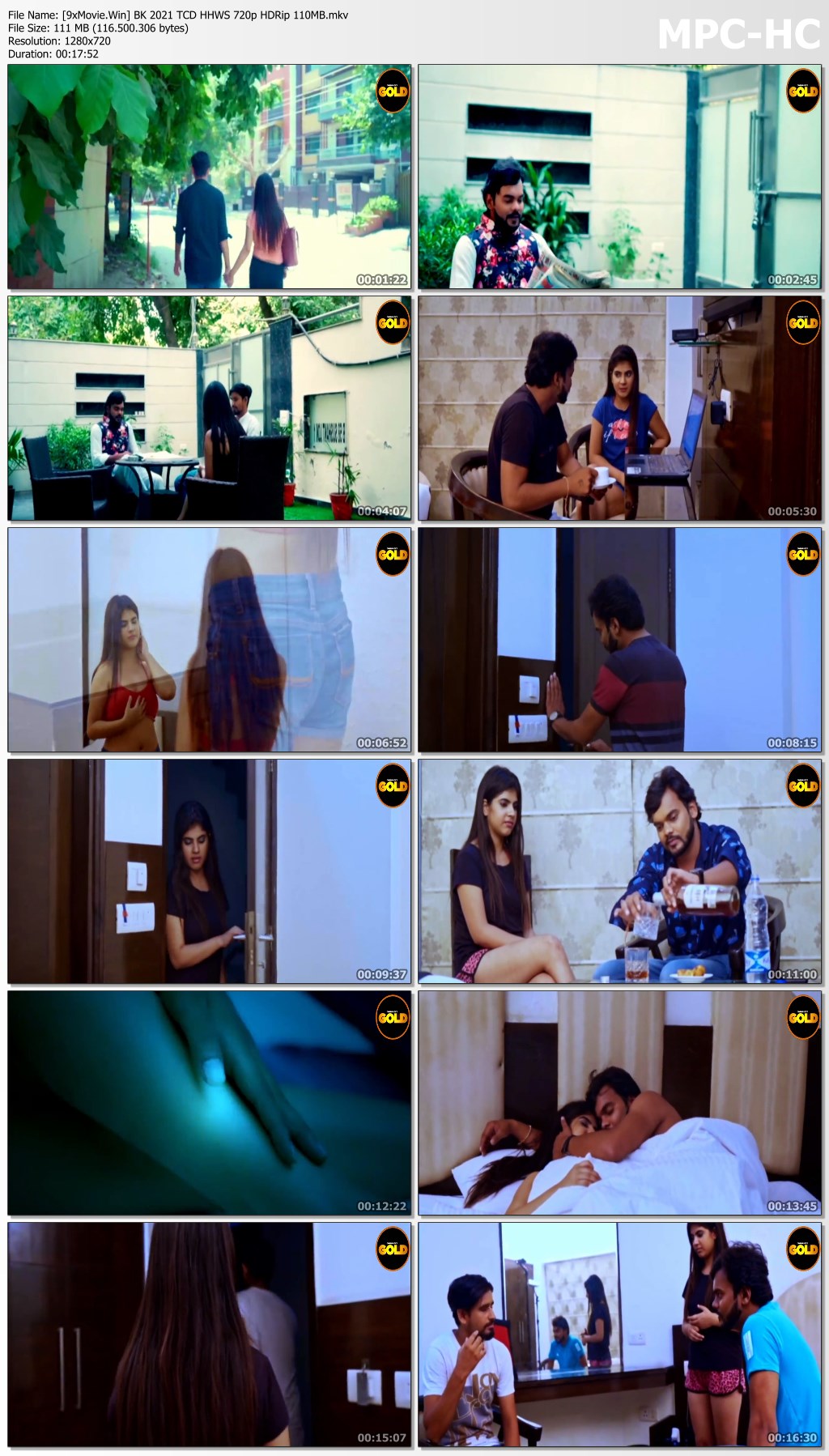 Bahke Kadam 2021 CinemaDosti Hindi Hot Web Series 720p HDRip x264 110MB