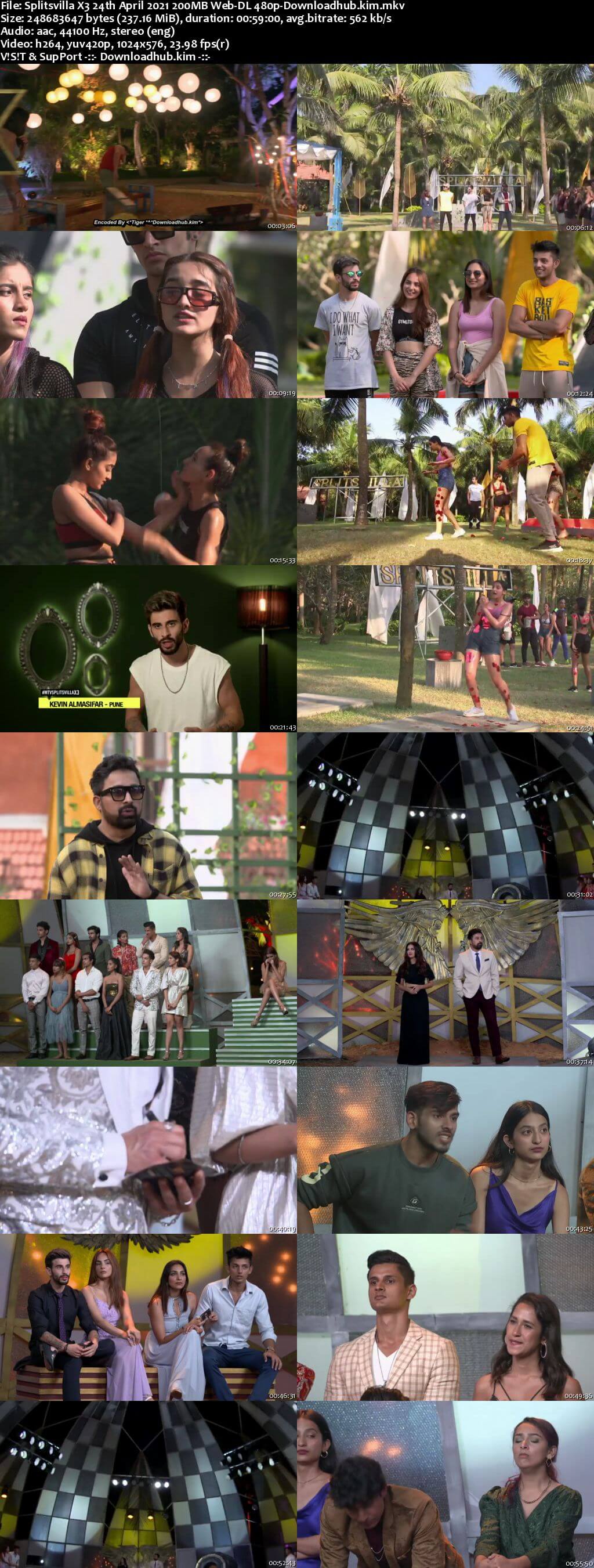 Splitsvilla X3 24th April 2021 200MB Web-DL 480p