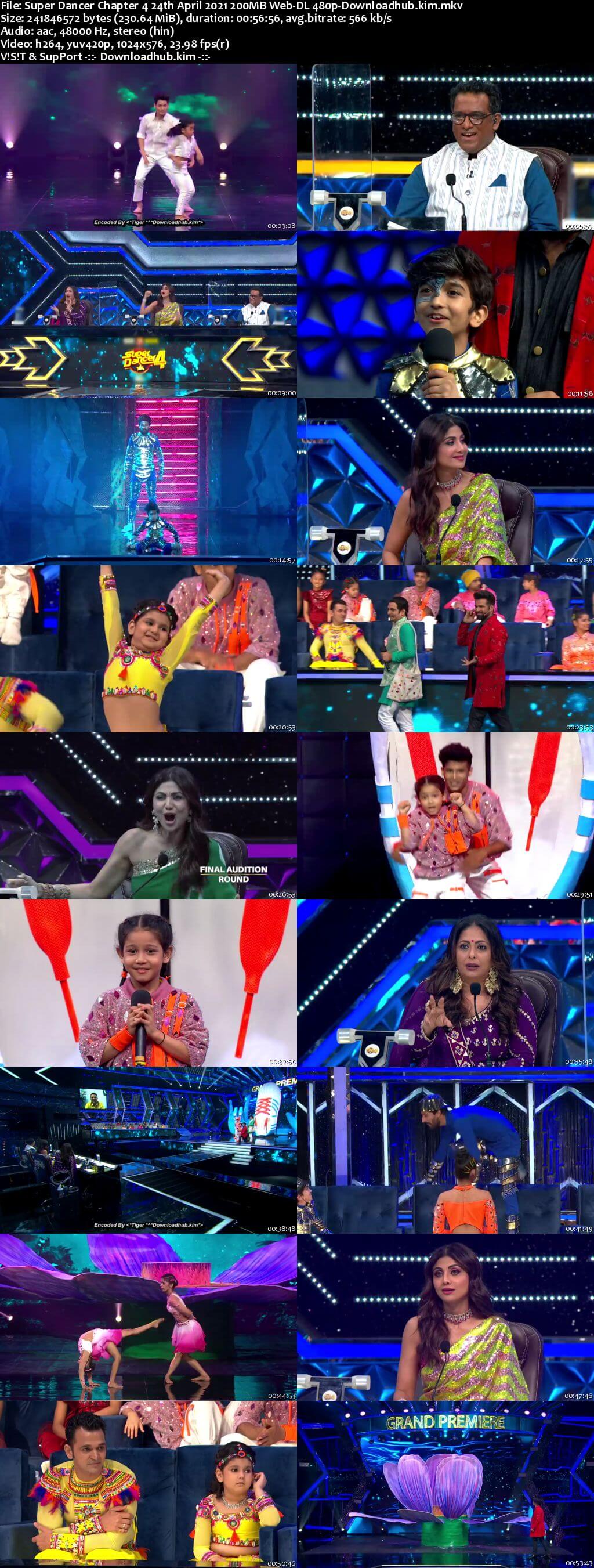 Super Dancer Chapter 4 24th April 2021 200MB Web-DL 480p