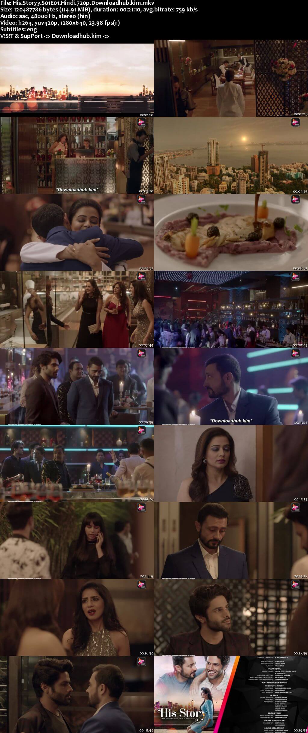 His Storyy 2021 Hindi Season 01 Complete 720p HDRip ESubs