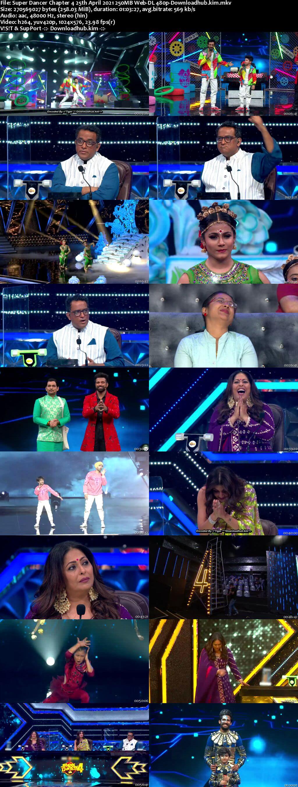 Super Dancer Chapter 4 25th April 2021 250MB Web-DL 480p