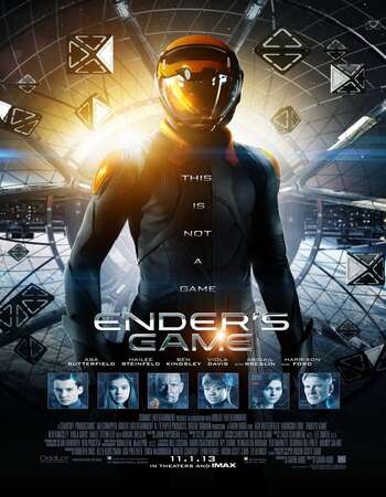 Enders Game 2013 Hindi Dual Audio BRRip Full Movie 480p Download
