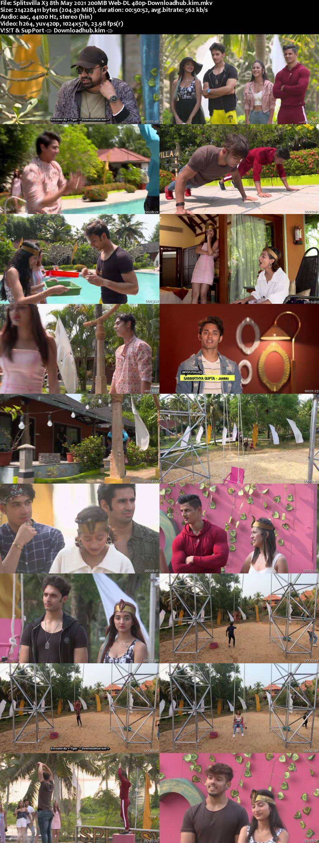 Splitsvilla X3 8th May 2021 200MB Web-DL 480p