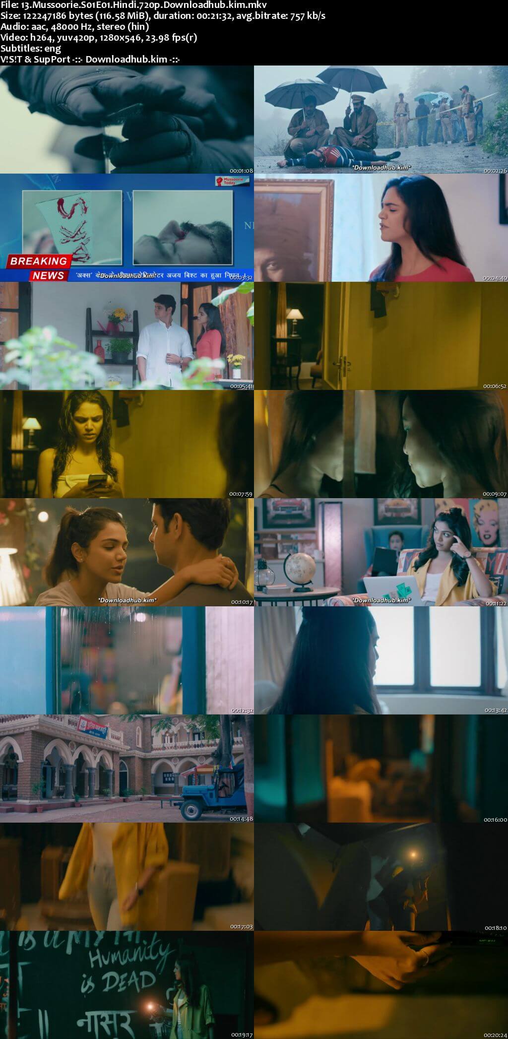 13 Mussoorie 2021 Hindi Season 01 Complete 720p HDRip ESubs