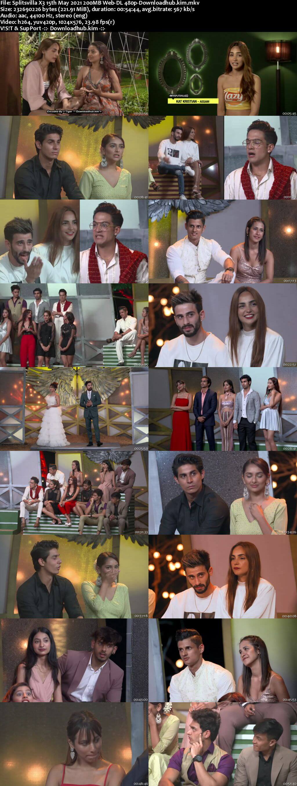 Splitsvilla X3 15th May 2021 200MB Web-DL 480p