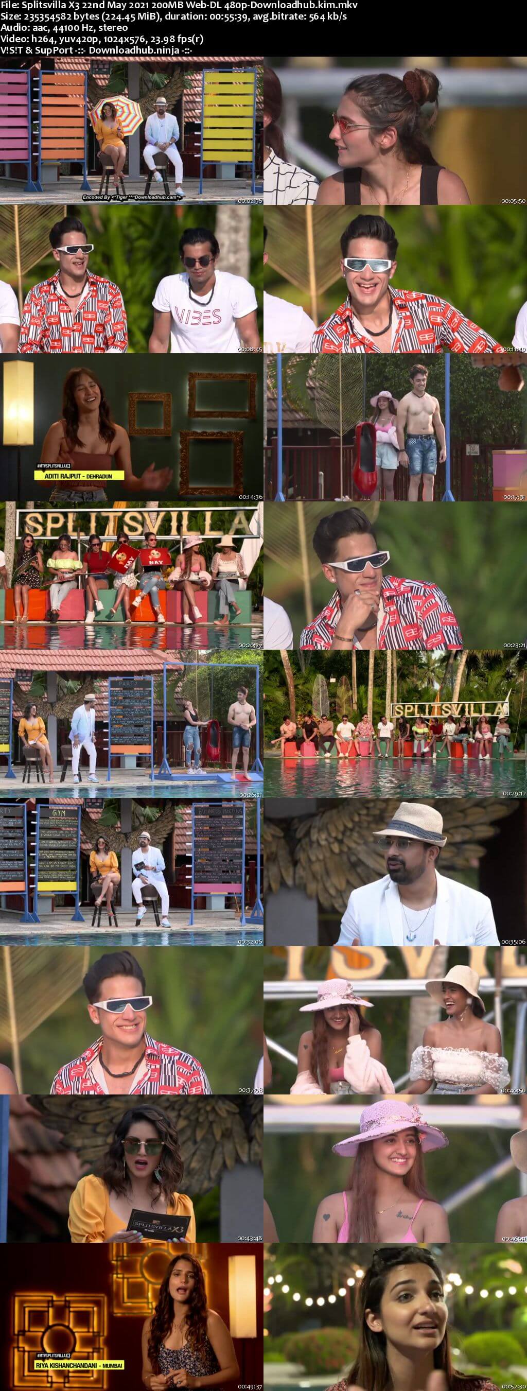 Splitsvilla X3 22nd May 2021 200MB Web-DL 480p