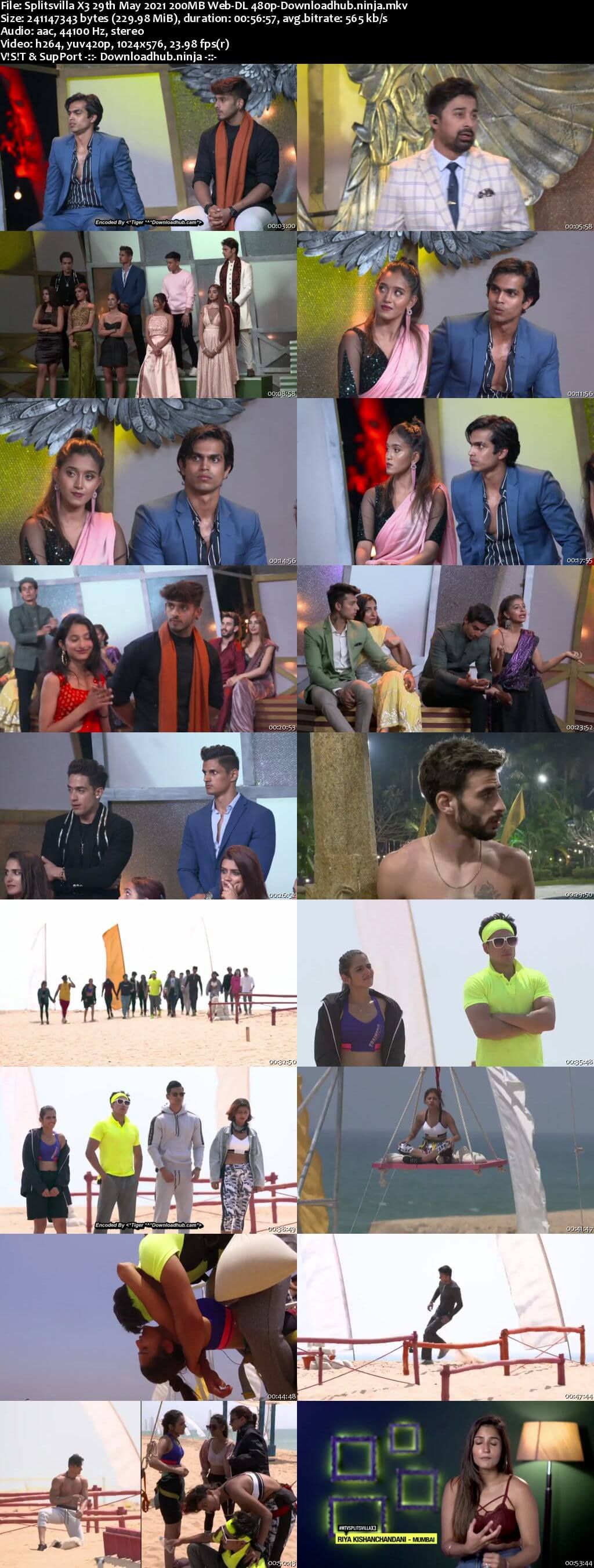 Splitsvilla X3 29th May 2021 200MB Web-DL 480p