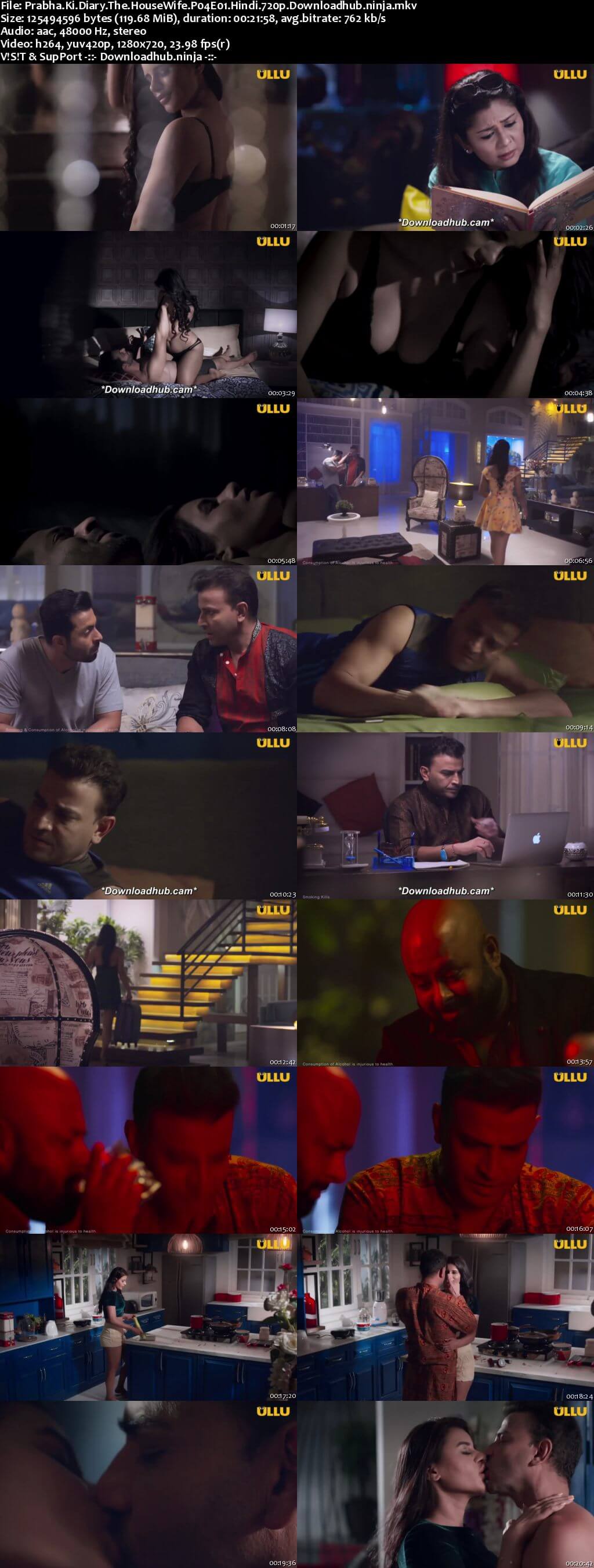 Prabha Ki Diary S02 The HouseWife 2021 Hindi Part 04 ULLU WEB Series 720p HDRip x264