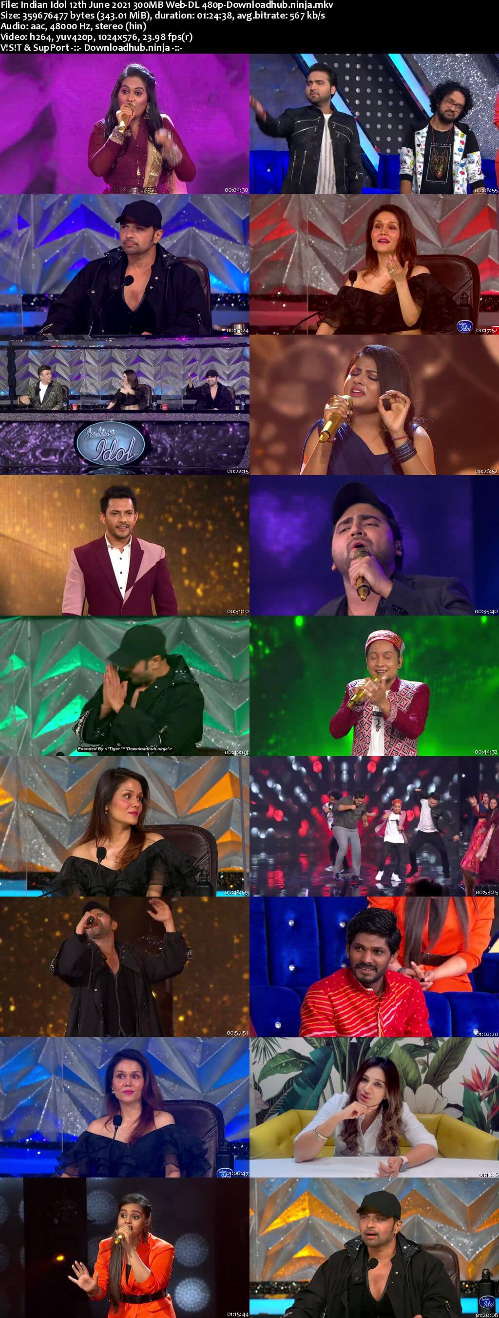 Indian Idol 12 June 2021 Episode 57 Web-DL 480p