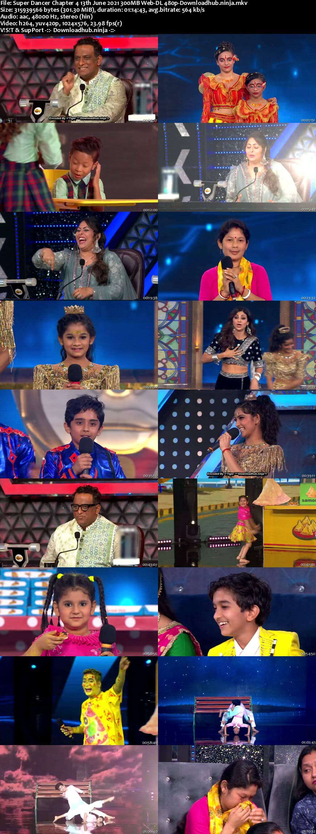 Super Dancer Chapter 4 13th June 2021 300MB Web-DL 480p