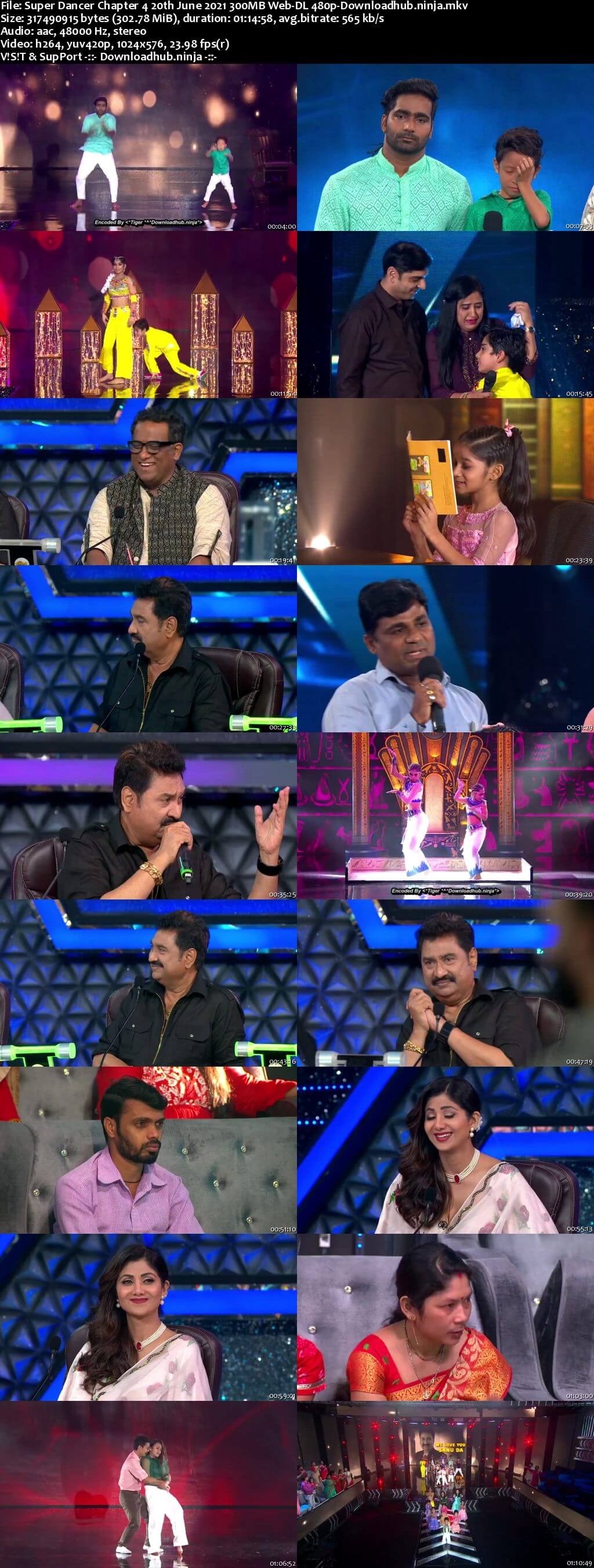 Super Dancer Chapter 4 20th June 2021 300MB Web-DL 480p