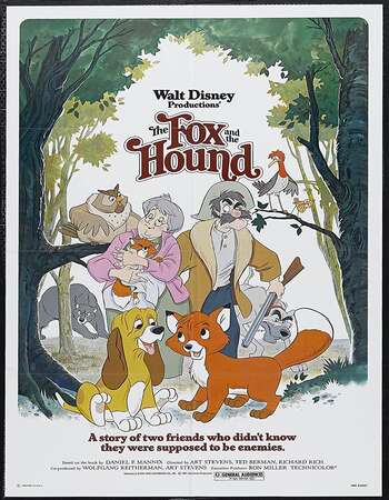 The Fox and the Hound 1981 Hindi Dual Audio BRRip Full Movie 720p Free Download
