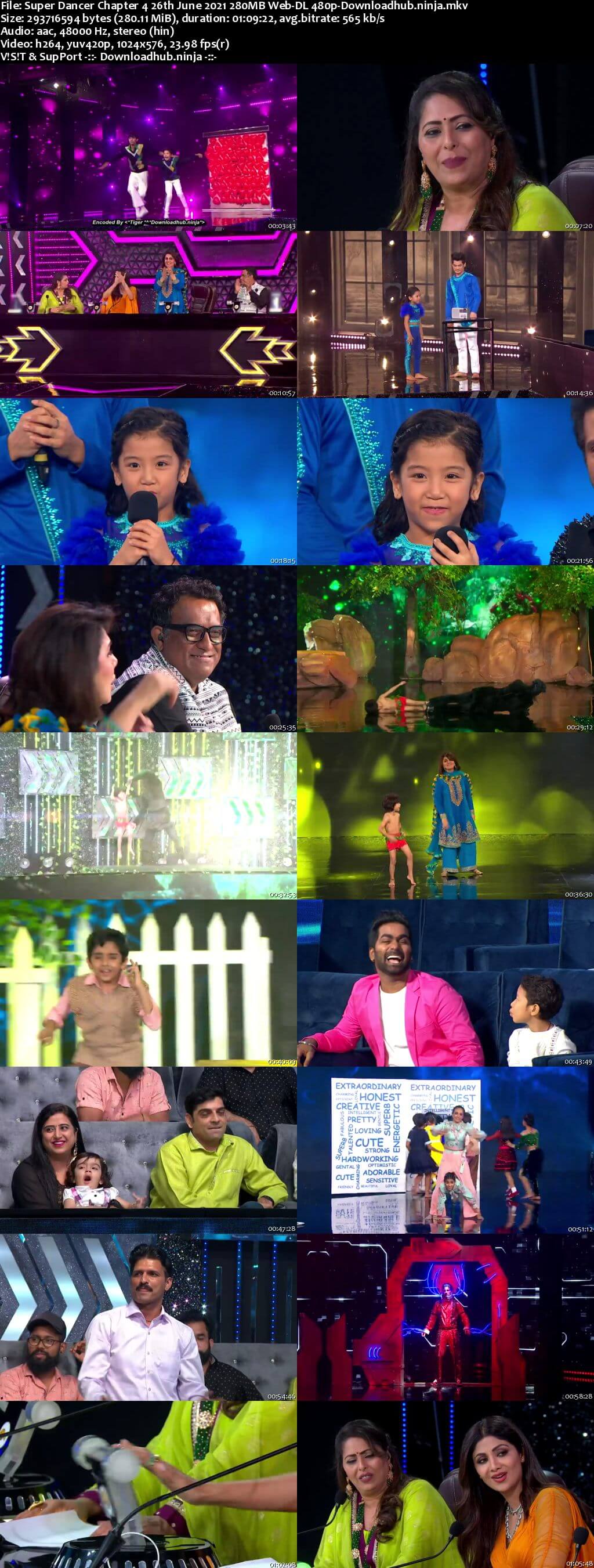 Super Dancer Chapter 4 26th June 2021 280MB Web-DL 480p