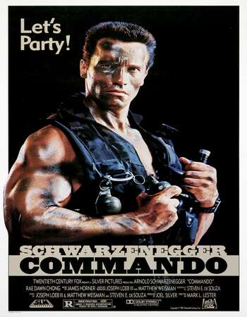 Commando 1985 Hindi Dual Audio BRRip Full Movie 480p Free Download