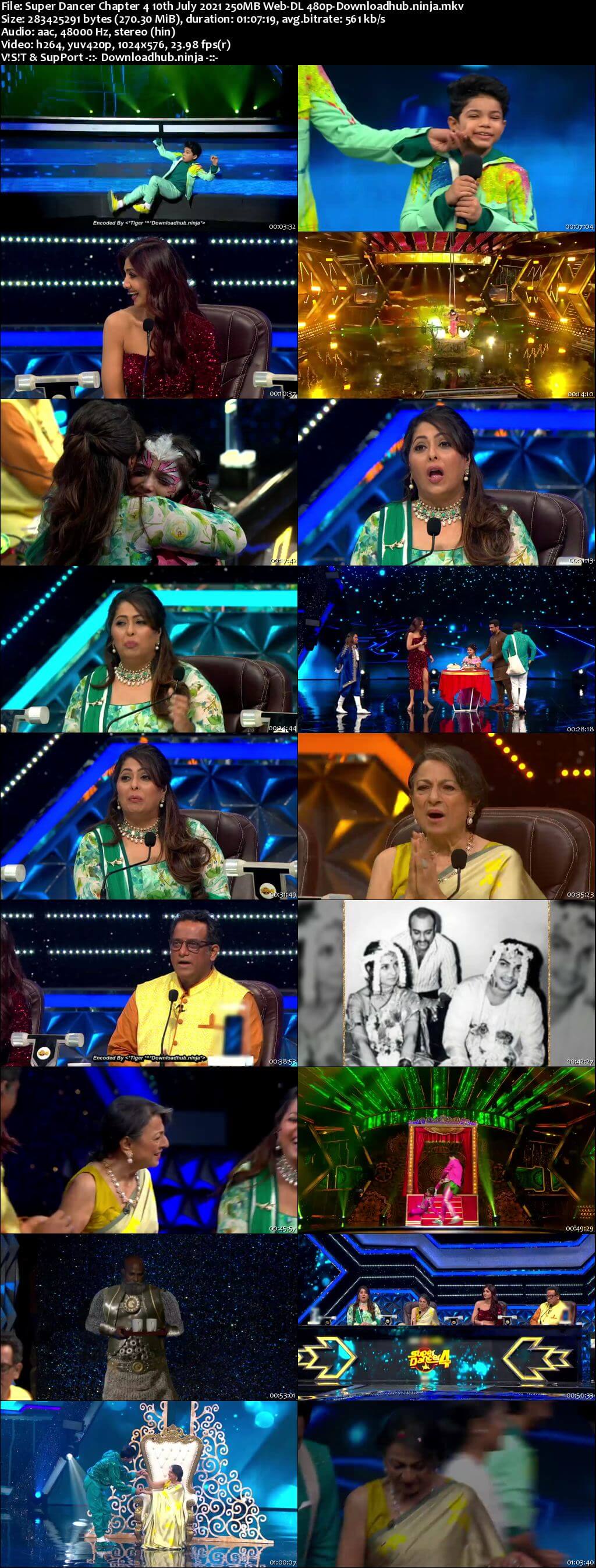 Super Dancer Chapter 4 10th July 2021 250MB Web-DL 480p