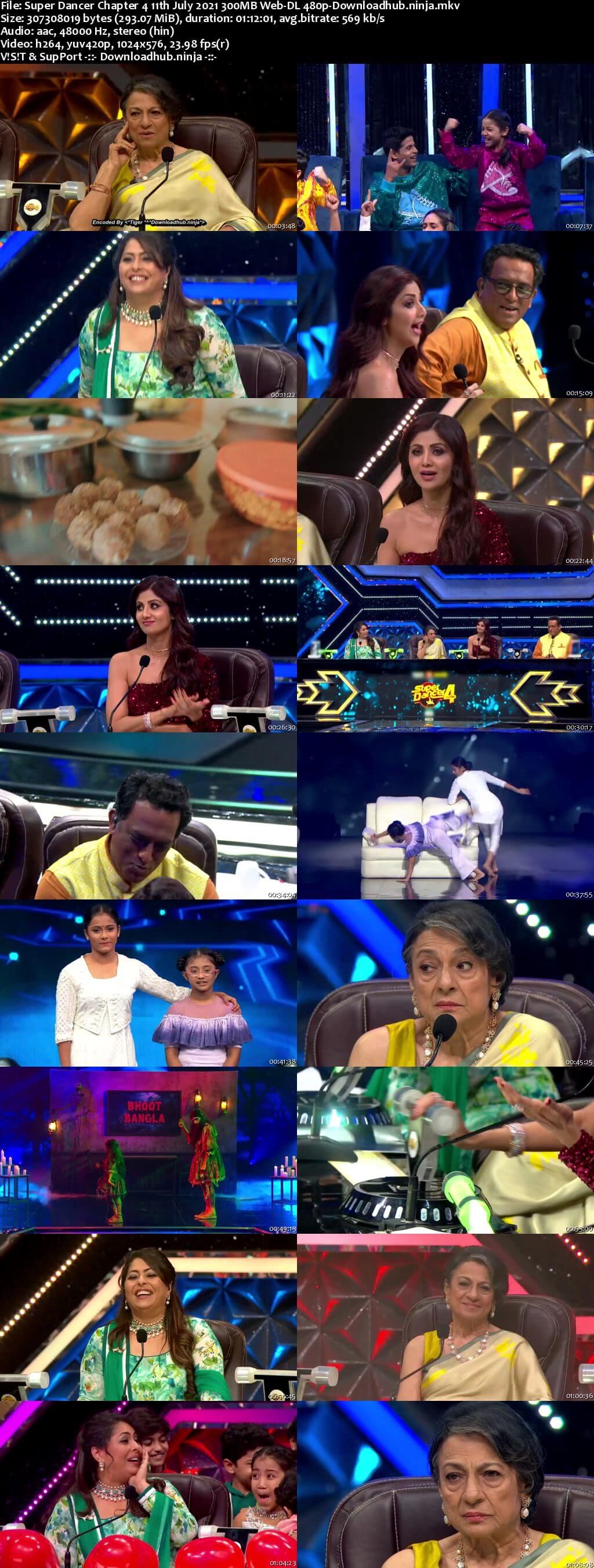 Super Dancer Chapter 4 11th July 2021 300MB Web-DL 480p