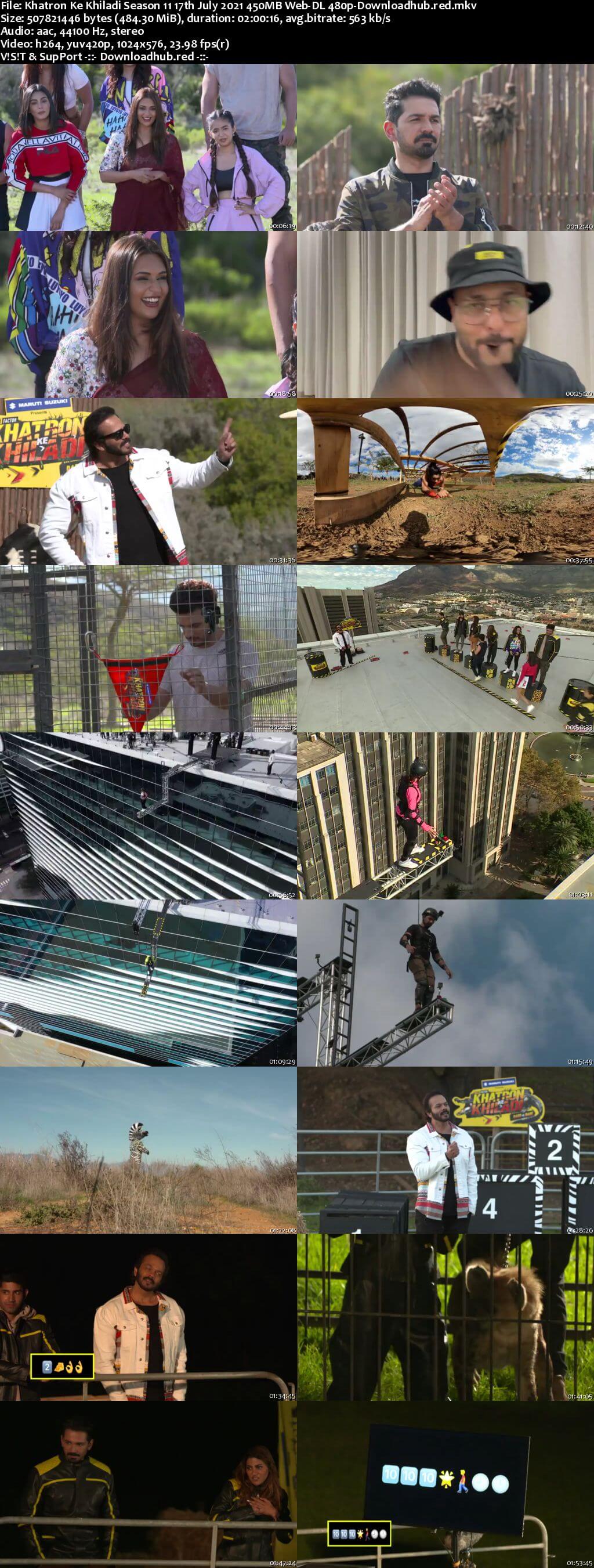 Khatron Ke Khiladi Season 11 17 July 2021 Episode 01 Web-DL 480p