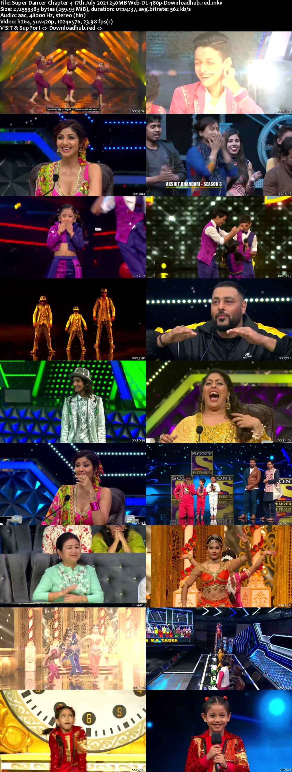 Super Dancer Chapter 4 17th July 2021 250MB Web-DL 480p