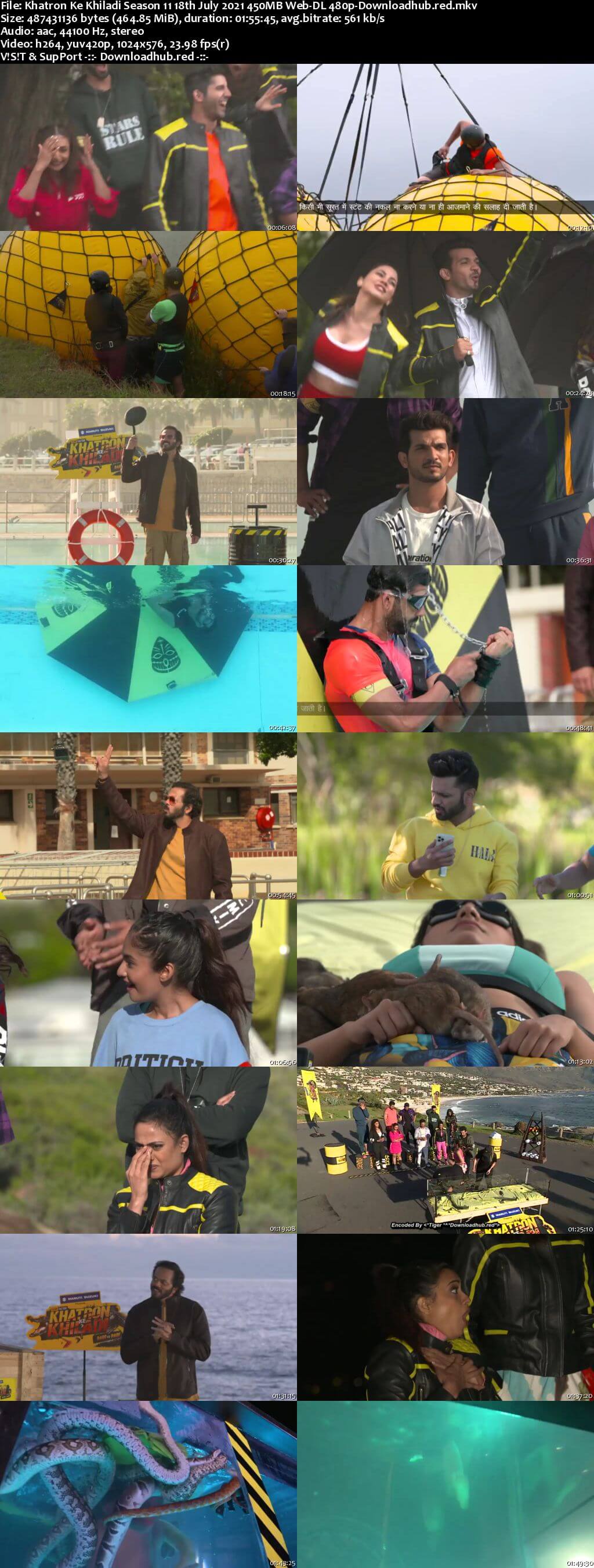 Khatron Ke Khiladi Season 11 18 July 2021 Episode 02 Web-DL 480p