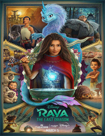 Raya and the Last Dragon 2021 Hindi Dual Audio BRRip Full Movie 720p Free Download