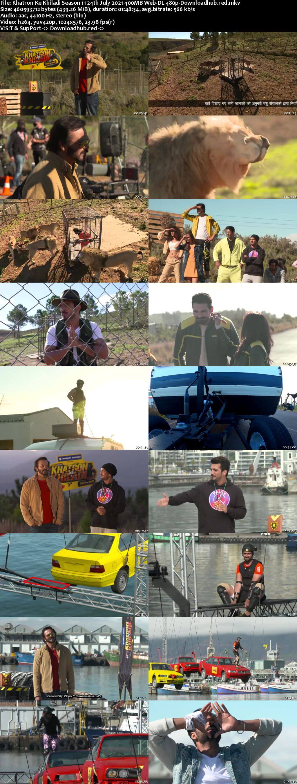 Khatron Ke Khiladi Season 11 24 July 2021 Episode 03 Web-DL 480p