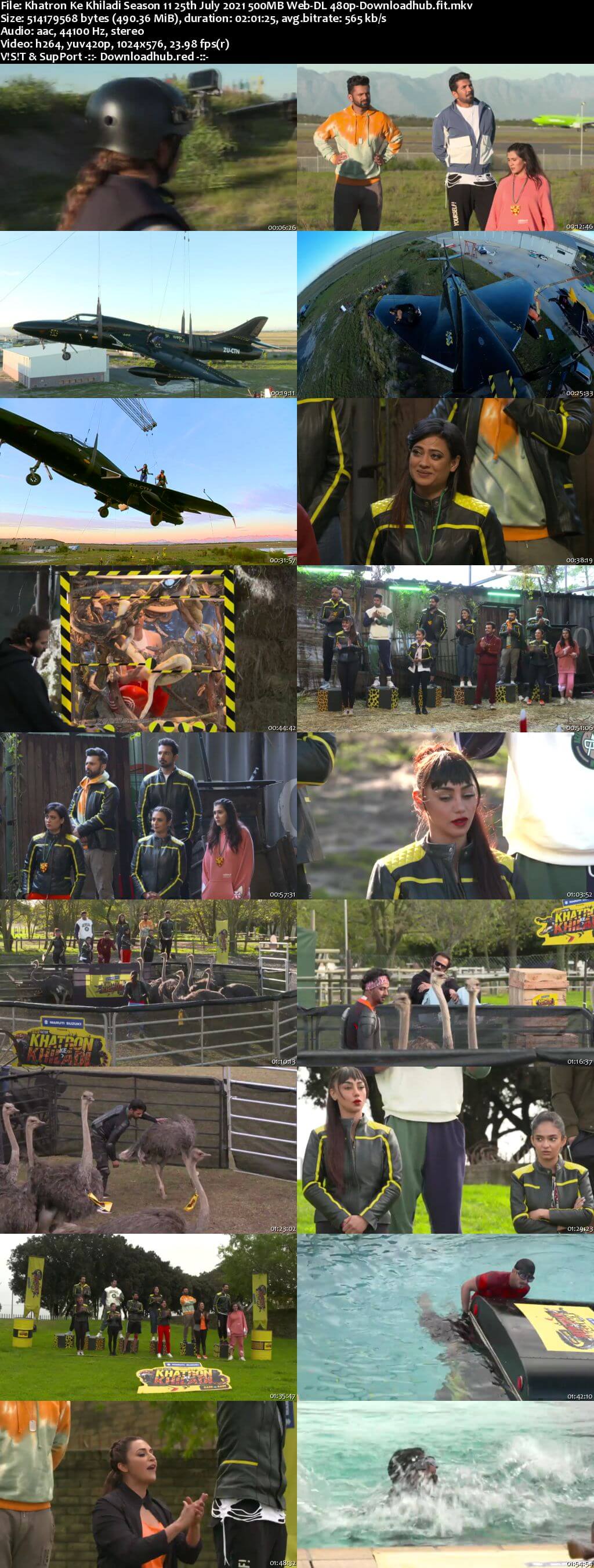 Khatron Ke Khiladi Season 11 25 July 2021 Episode 04 Web-DL 480p