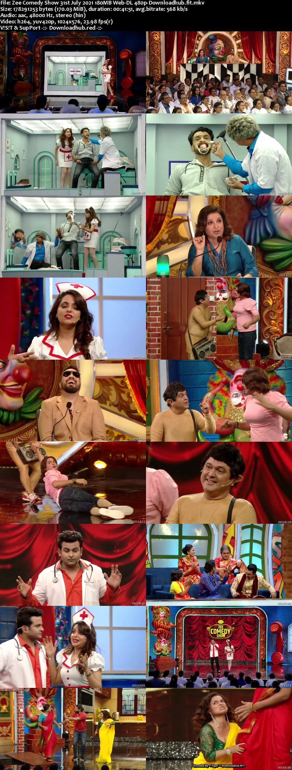 Zee Comedy Show 31 July 2021 Episode 01 Web-DL 480p